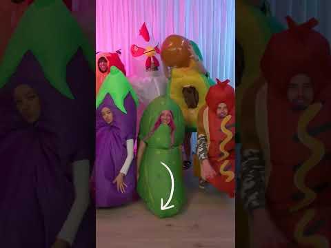 Dressing as VEGGIES in the WORLD’S LARGEST SHOPPING CART