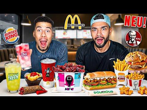 WIR TESTEN ALLE FASTFOOD NEUHEITEN