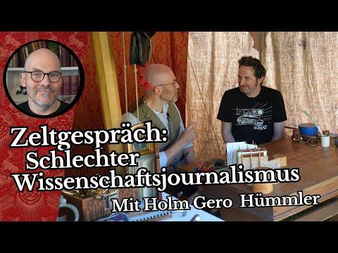 Zeltgespräch: Schlechter Wissenschaftsjournalismus
