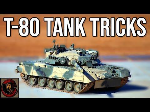 Can Russian T-80 Tanks do Tricks? | T-80 TANK PERFORMANCE