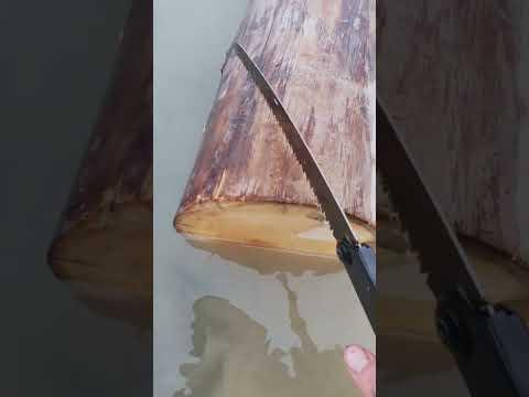 Das Floß nimmt Gestalt an