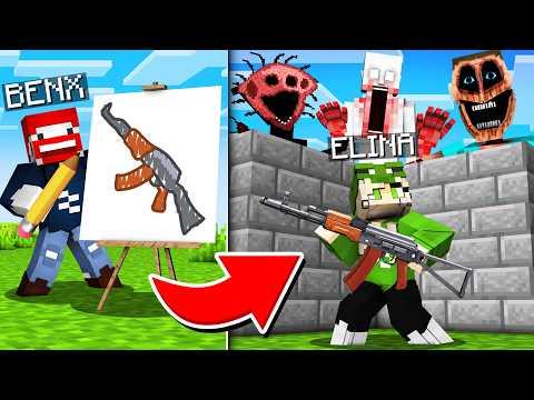 MALE WAFFEN und BEKOMME SIE in Minecraft