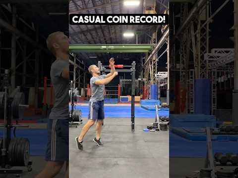 Casual Coin World Record!!! 🤯🤯🤯 #short