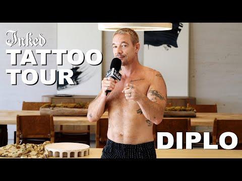 The Animal He Loves So Much… He Got It Tattooed | Inked Tattoo Tour with Diplo.