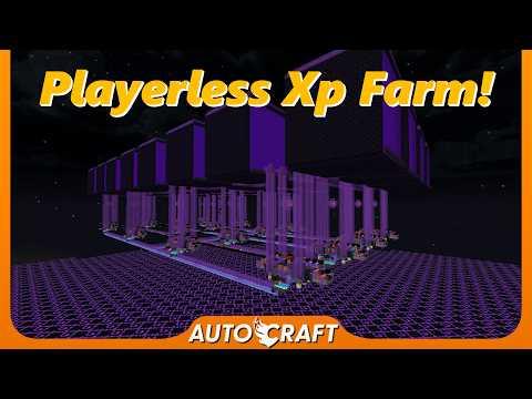 Fully Playerless Xp Farm With Withers! (AutoCraft ep.160)