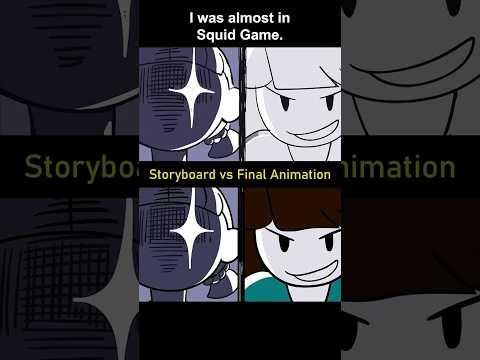 Storyboard vs Animation: I was almost in Squid Game. (shot 15)