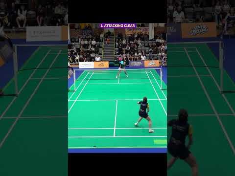 Gilmour vs Blichfeldt Rally Breakdown #badminton #tactics