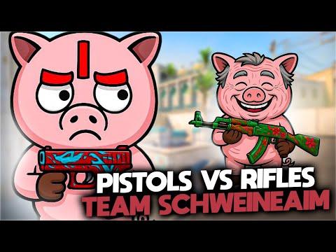 Pistol only gegen die SCHWEINEAIM OLDIES! 😁 Showmatch Best of 5 - Handicap Edition