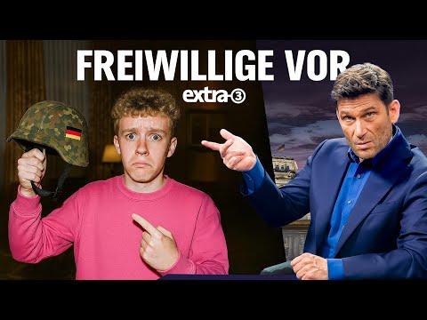 Wehrpflicht-Comeback: Alte Idee, neue Panik? | extra 3 vom 19.06.2025 · Teil 3