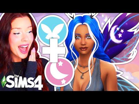 Each Sim is a Random OCCULT AND AESTHETIC in The Sims 4 CAS
