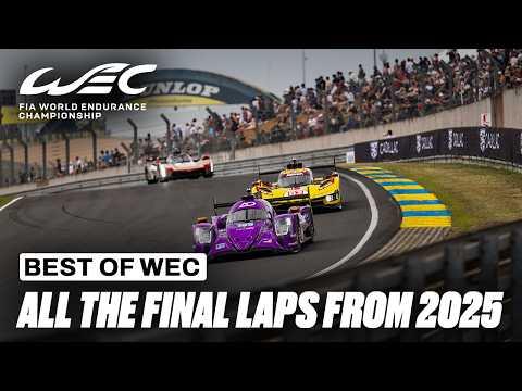 One Lap Decides Everything 🔥 | All 2025 Race Finishes | FIA WEC