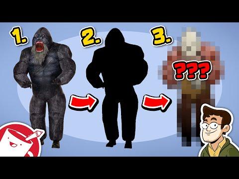 Halloween Costume Silhouette DRAWING CHALLENGE (With Caldwell Tanner!)
