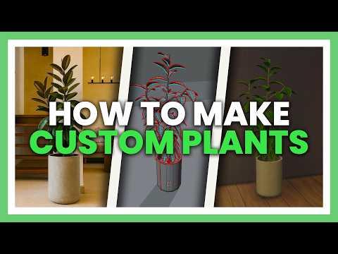 Sims 4 CC - Making Plants