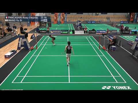 Match point - Rosy Oktavia Pancasari vs Wang Yu Si - WS, SF - Latvia International 2025