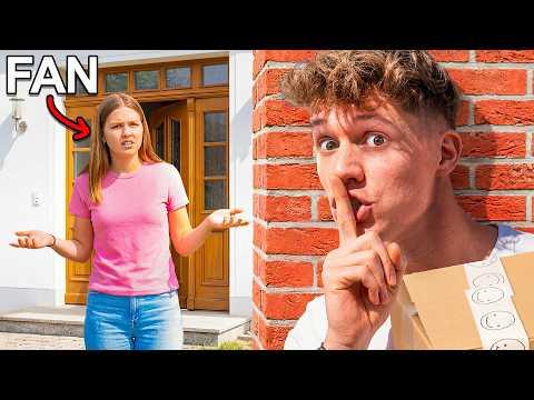 Ich überrasche Fans zuhause