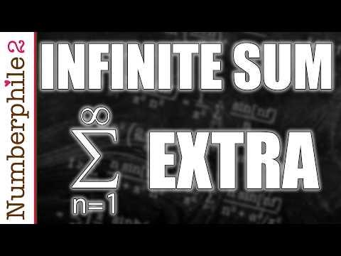 Infinite Sum Extra Stuff - Numberphile