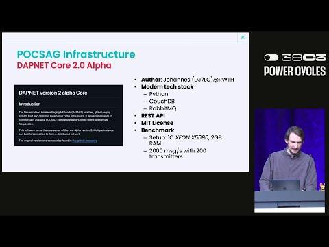 39C3 - Chaospager - How to construct an Open Pager System for c3