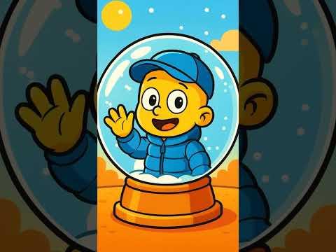 Bimo in the Snow Globe ❄️✨ #bimo #bimoonline #bimoshorts