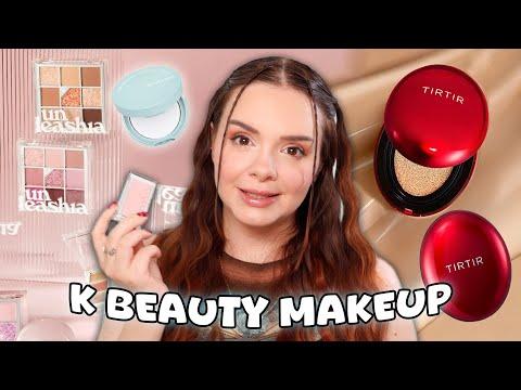 Full Face of K-BEAUTY MAKEUP... 👀 (ist es den Hype wert?!)