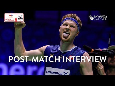 Antonsen survives 3 match points against Prannoy at World Championships 2025
