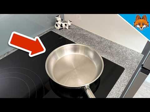 Mache NIEMALS diese Edelstahl Pfannen Fehler💥(SO benutzt du sie richtig)🤯