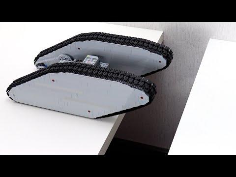 5 Lego Tracked Vehicles vs 6 Obstacles