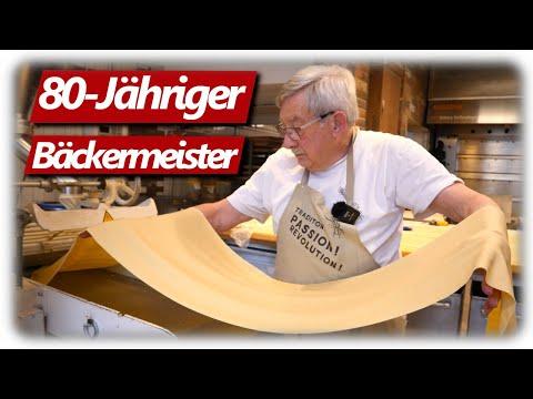 Nudeln und Maultaschenteig vom 80-jährigen Bäckermeister selber gemacht