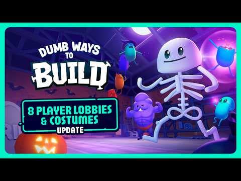 Dumb Ways to Build | 8 Player Lobbies & Costumes Update