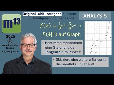 Abitur-Aufgabe: 2025 - ANALYSIS - OHimi - grundlegendes Niveau - Aufgabengruppe 1