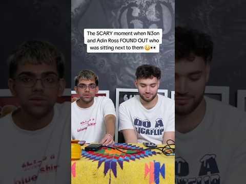 The SCARY moment when N3on and Adin Ross FOUND OUT who was sitting next to them 😳👀