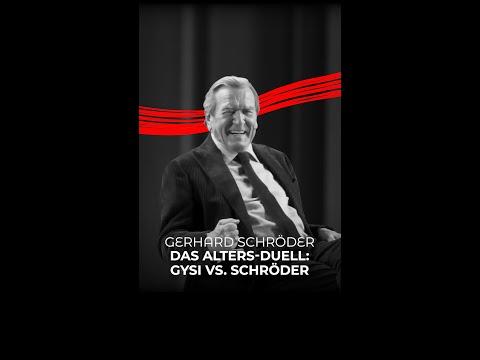Gerhard Schröder zu Gast bei Gregor Gysi
