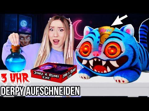 warum Du NIEMALS DERPY PLUSHIE zur GEISTERSTUNDE NICHT AUFSCHNEIDEN solltest (Kpop Demon Hunters)