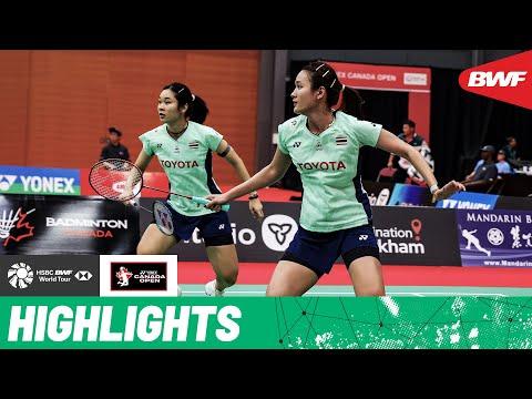 No.3 seeds Aimsaard/Aimsaard face off against Osawa/Tanabe