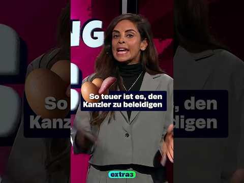 Was kostet Kanzler beleidigen? #Shorts #extra3