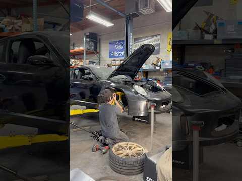 Fixing the Porsche’s ride height with parts supplied from our friends at Pelican Parts