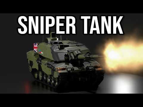 British Challenger 3 at the Range | SNIPER TANK