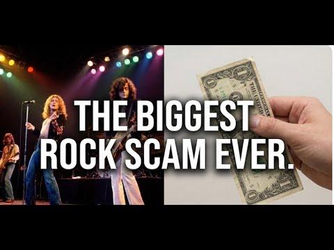 How Led Zeppelin Scammed the 70s 💰.