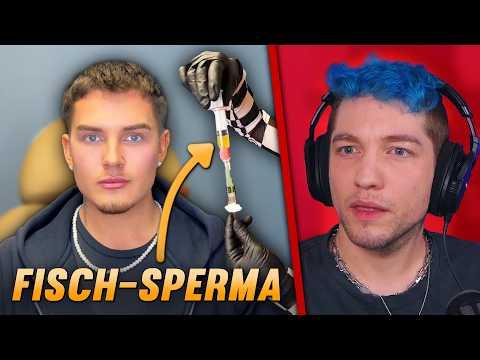 Twenty4Tim spritzt sich Fisch-Cum in sein Gesicht gegen Falten. Ja Moin. | Rezo reagiert