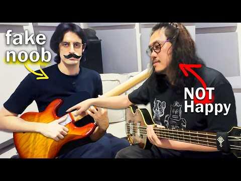 I Hired a Local Bass Teacher and Pretended to be a BEGINNER..