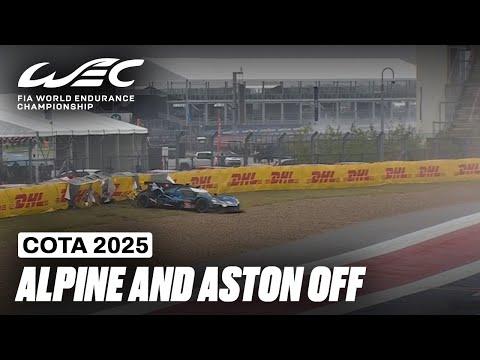 Alpine and Aston Martin Go Off at the Same Time | 6 Hours of COTA | FIA WEC