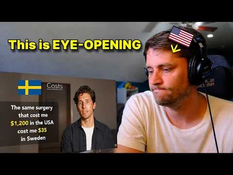 American reacts to Swedish Healthcare vs. US Healthcare
