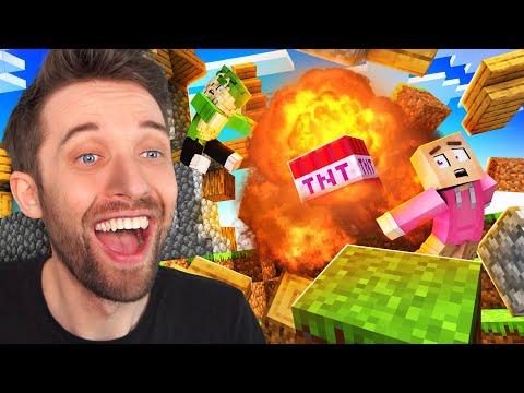 UNSICHTBARER BOMBEN PRANK in Minecraft Freunde 3