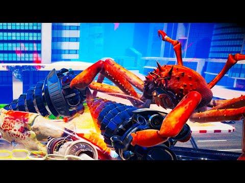 A Game Where Giant Crabs Own The World and fire meteor psychic blasts while wielding Excalibur the c