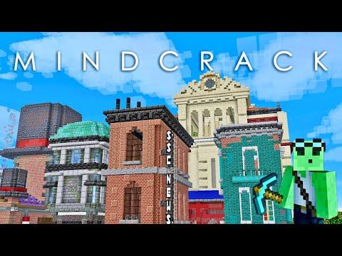 Building a MINI City at Spawn! - Mindcrack SMP
