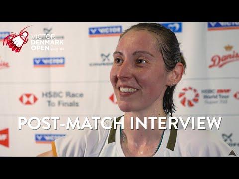 "Happy to get 1 in the head-2-head" Kirsty Gilmour onto Round of 16 | Denmark Open 2025 🇩🇰
