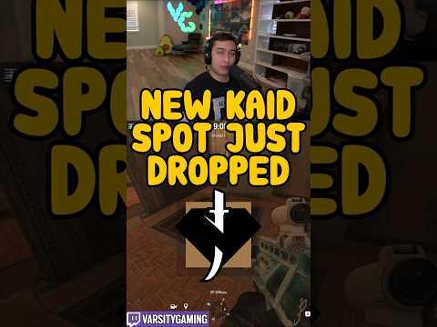 NEW KAID CLAW SPOT ON BORDER (SIEGE SCHOOL) #shorts