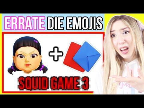 verfluchtes EMOJI ERRATEN in SQUID GAME 3 Edition aus NETFLIX um 3 Uhr nachts SPIELEN (gruselig!!!)