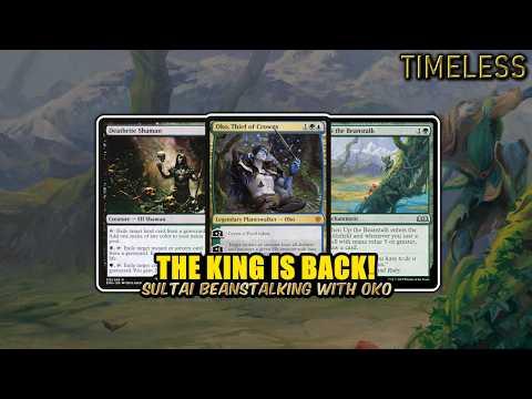 Oko Looking Mighty Strong With FOW Now! | Sultai Beans | Timeless BO3 | MTG Arena