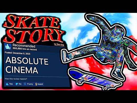 Skate Story has 98% positive reviews on Steam so I played it
