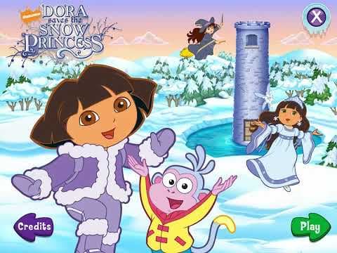 (Gameplay - 4921) Dora Saves the Snow Princess (PC - 193)